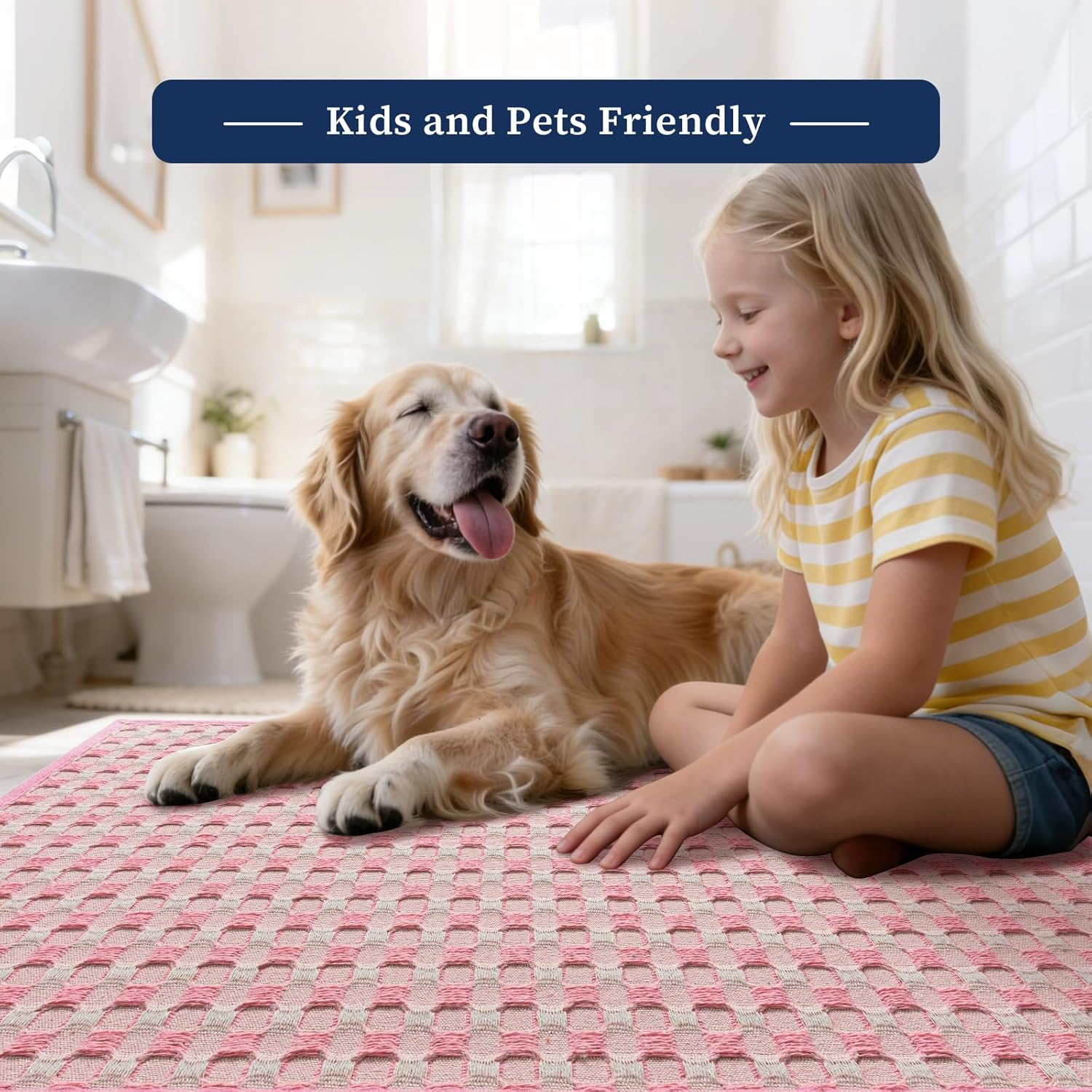 YIHOUSE Bathroom Rug