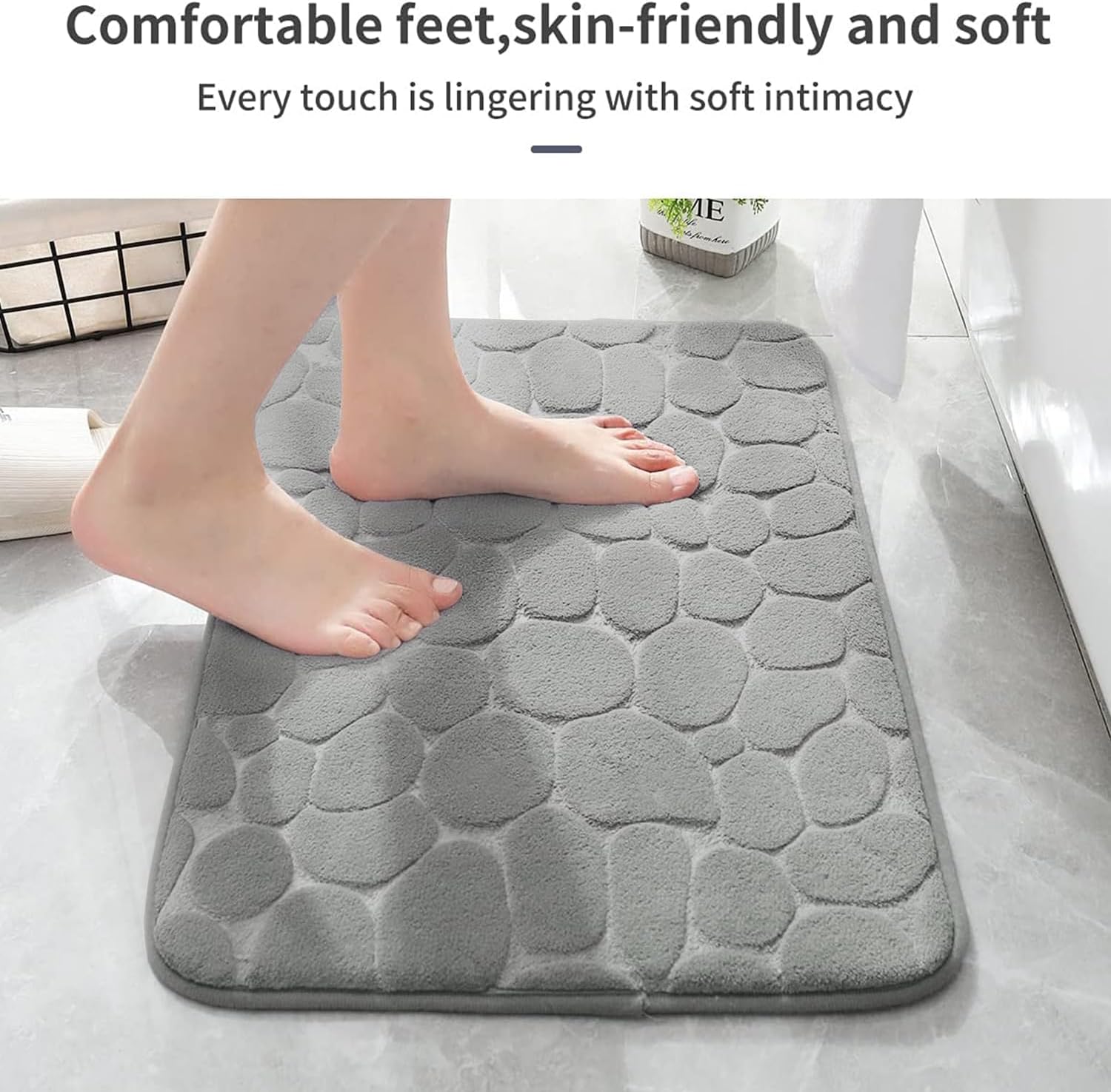 YIHOUSE Memory Foam Bath Mat