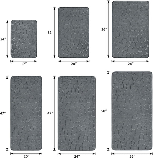 YIHOUSE Memory Foam Bath Mat