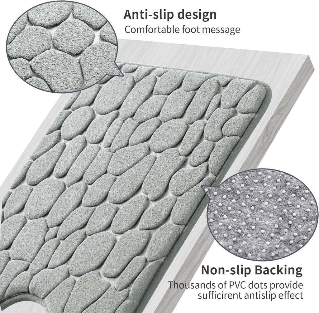 YIHOUSE Memory Foam Bath Mat