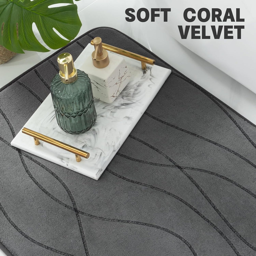 YIHOUSE Memory Foam Bathroom Rug